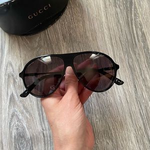 Gucci oversized aviators